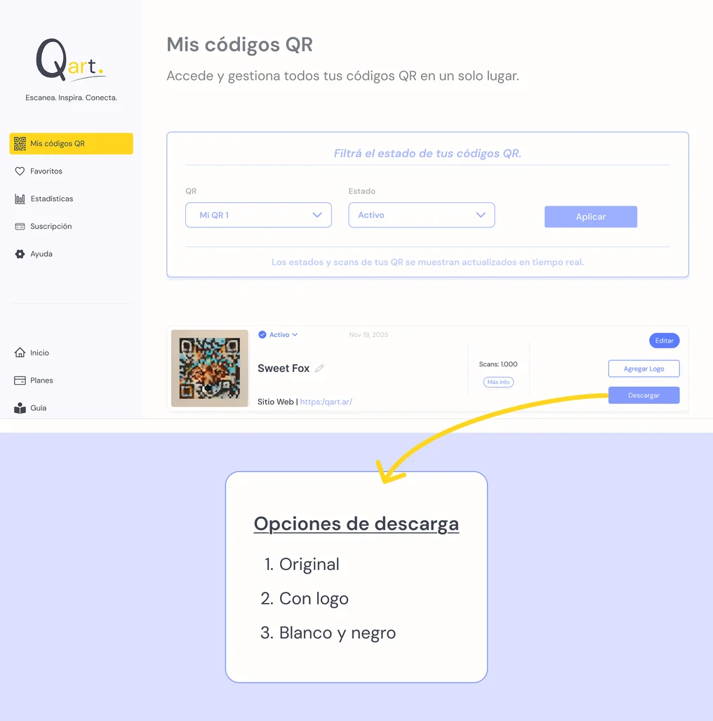 Download item