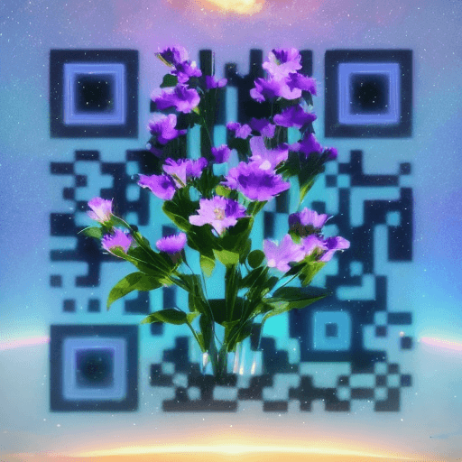 Ready-to-use artistic QR code