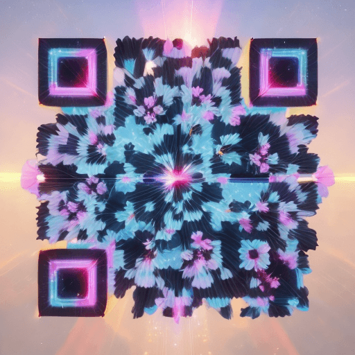 Ready-to-use artistic QR code