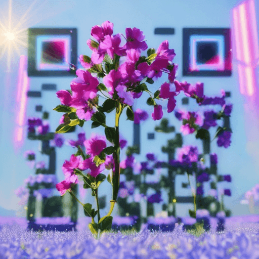 Ready-to-use artistic QR code