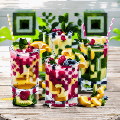 QR artístico de Milkshake — diseño de Comida y Bebidas