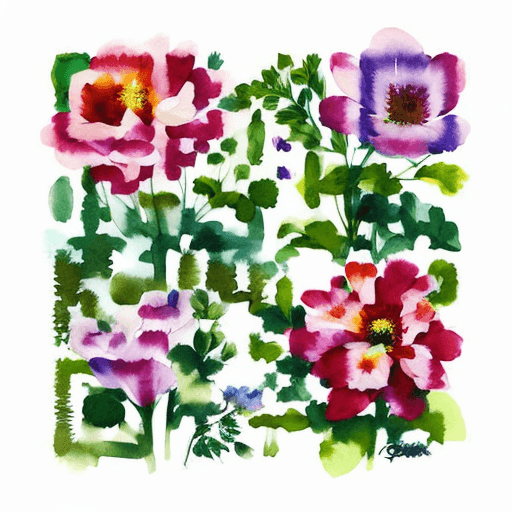 QR artístico de Flores