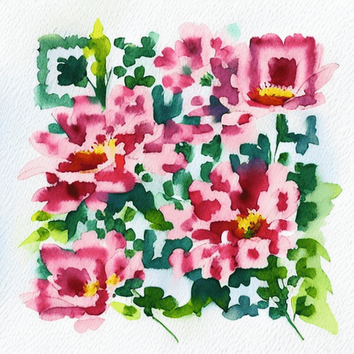 QR artístico de Flores