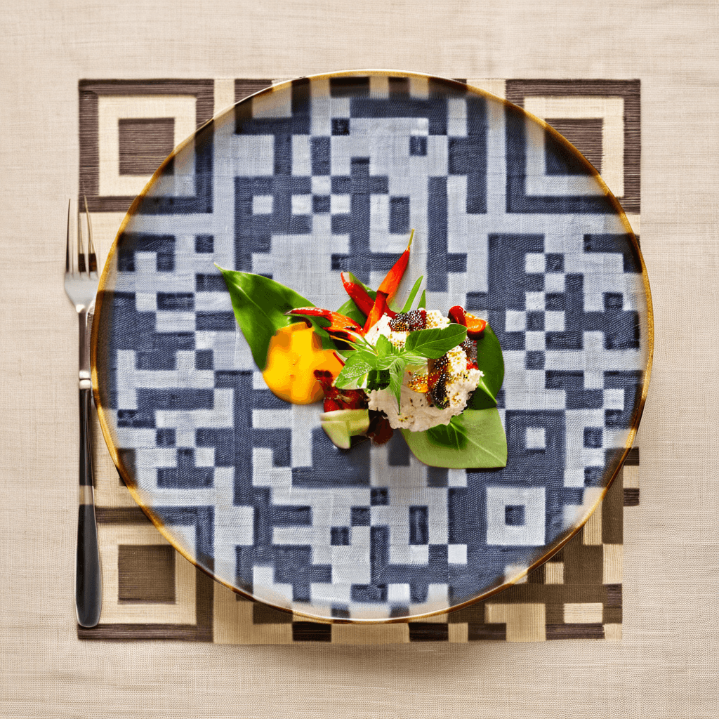QR artístico de Comida y Bebidas