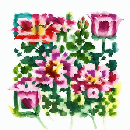 QR artístico de Flores