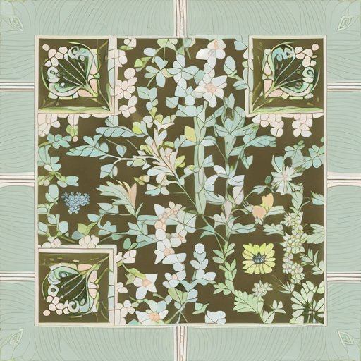 Plants artistic QR code — Flowers design
