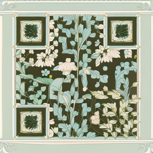 QR artístico de Plants — diseño de Flores