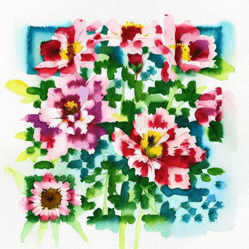 QR artístico de Flores