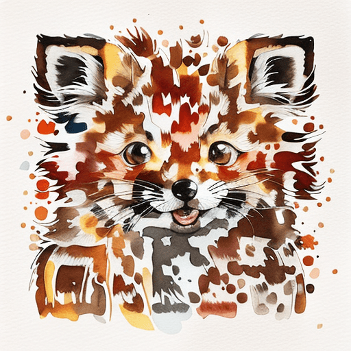 QR artístico de Fox — diseño de Animales