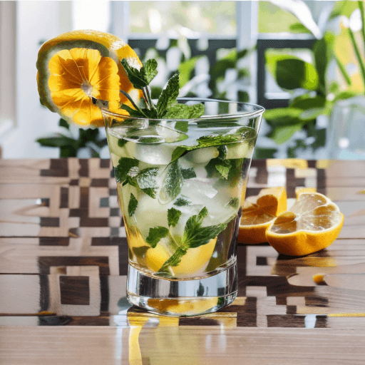 QR artístico de Trago — diseño de Comida y Bebidas