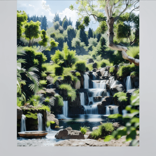 QR artístico de View — diseño de Naturaleza