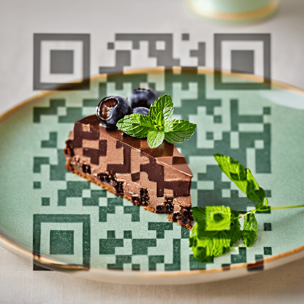 QR artístico de Cake — diseño de Comida y Bebidas