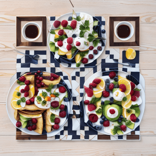 Food artistic QR code — Food & Drinks design
