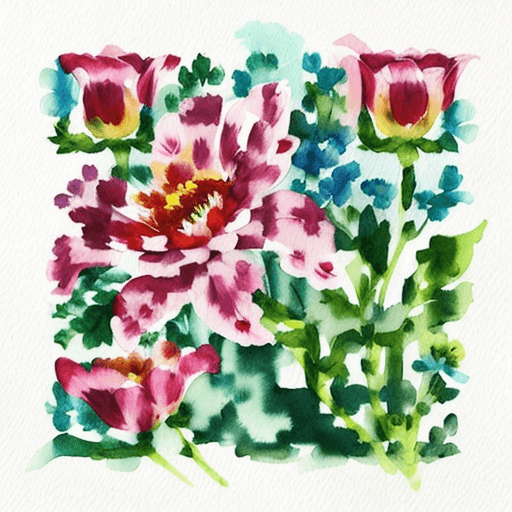 QR artístico de Flores