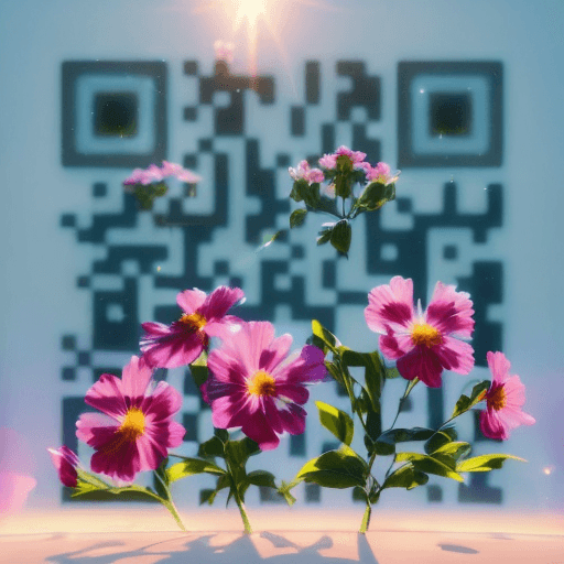 QR artístico de Flores