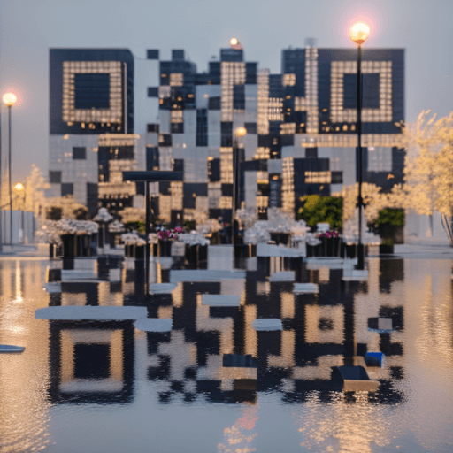Architecture & Cities artistic QR code