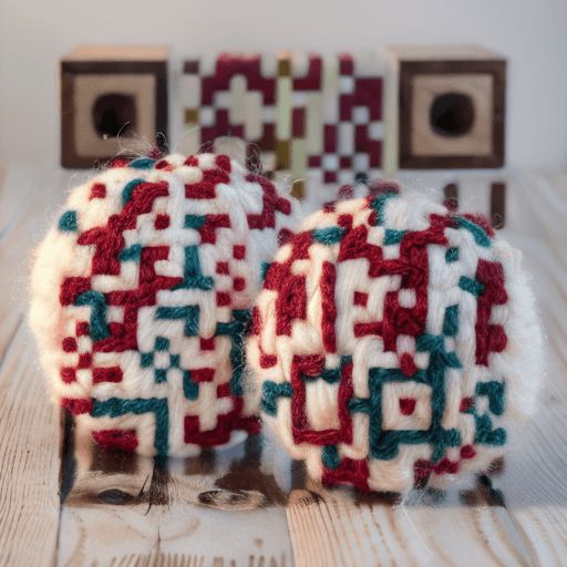 Wool artistic QR code — Crafts & Design design