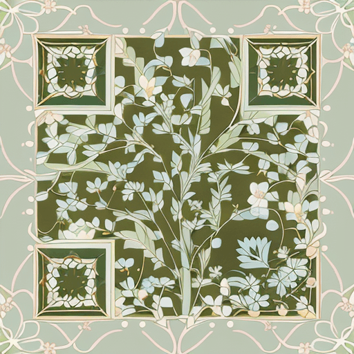 Plants artistic QR code — Flowers design