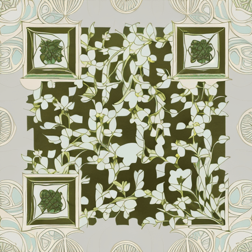 QR artístico de Plants — diseño de Flores