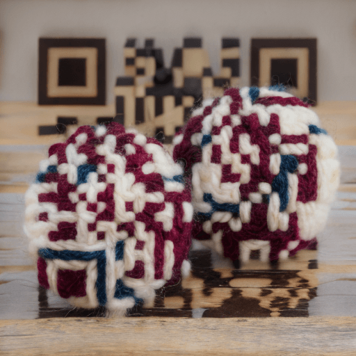 Wool artistic QR code — Crafts & Design design