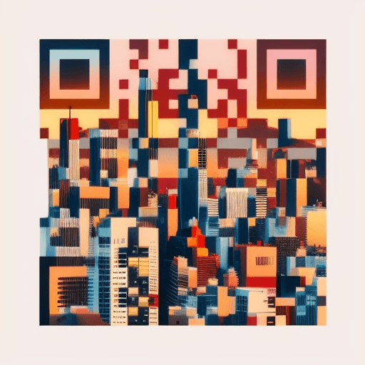 QR artístico de View — diseño de Arquitectura y Ciudades
