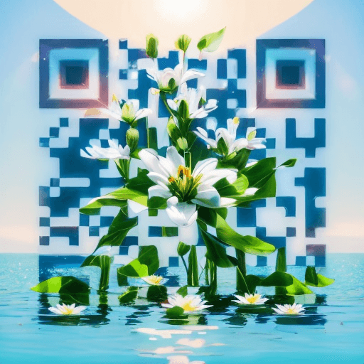QR artístico de Flores
