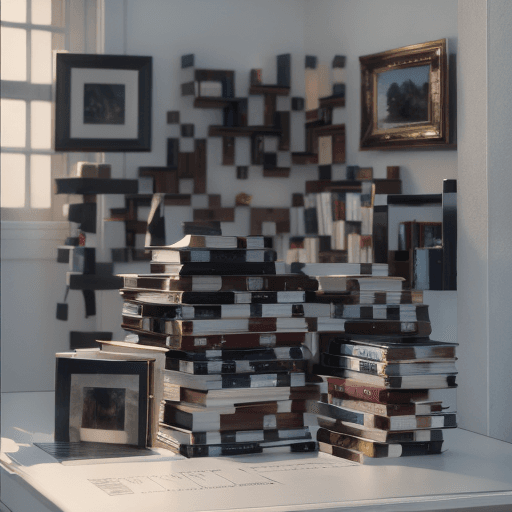 QR artístico de Books — diseño de Objetos y Tecnología