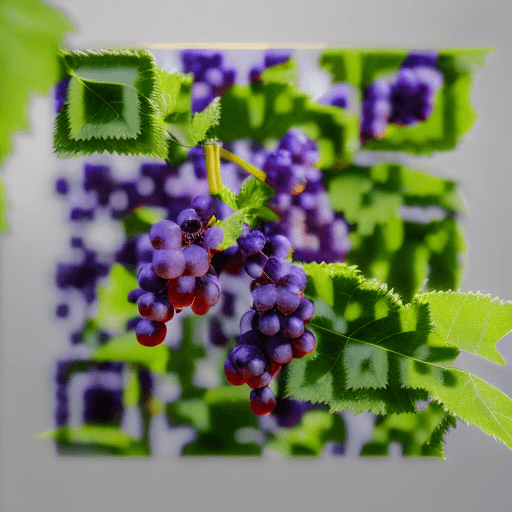 QR artístico de Vineyard — diseño de Comida y Bebidas