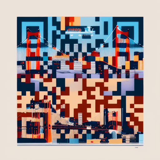View artistic QR code — Architecture & Cities design