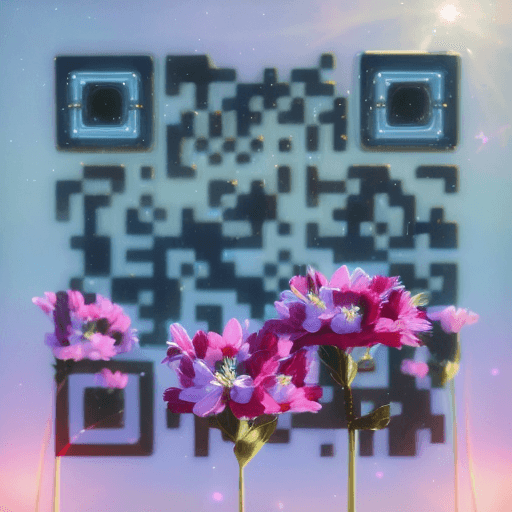 QR artístico de Flores