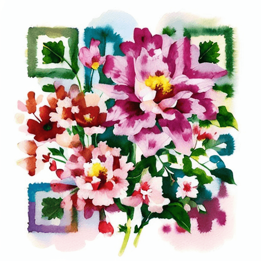 QR artístico de Flores