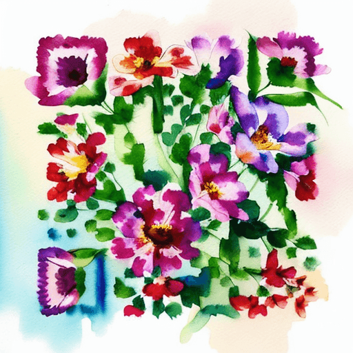 QR artístico de Flores