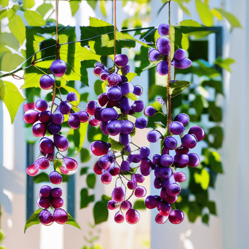 QR artístico de Grapes — diseño de Comida y Bebidas