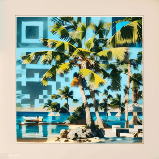QR artístico de View — diseño de Naturaleza