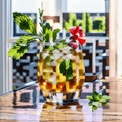 QR artístico de Trago — diseño de Comida y Bebidas