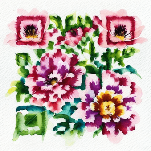 QR artístico de Flores