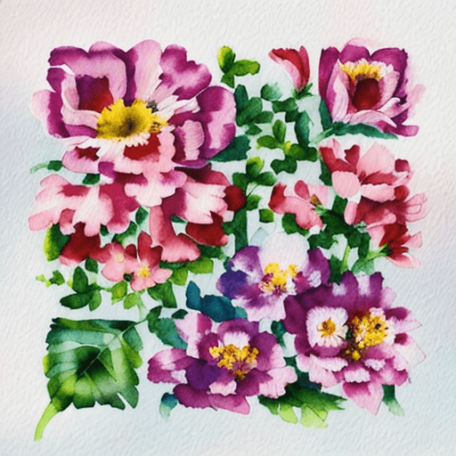 QR artístico de Flores