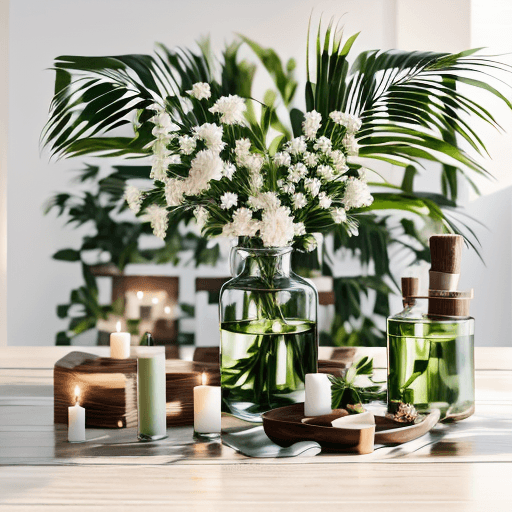 QR artístico de Spa — diseño de Flores