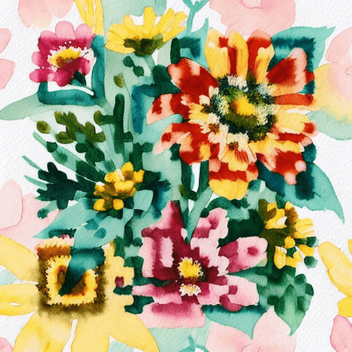 QR artístico de Flores