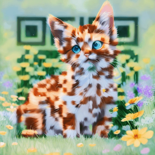 QR artístico de Cat — diseño de Animales