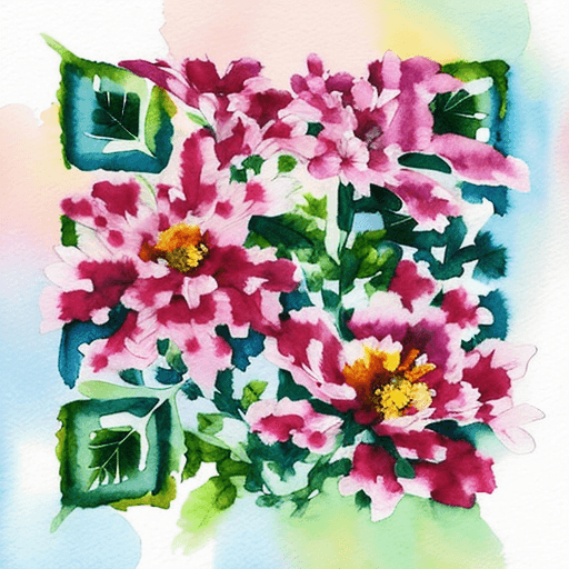 QR artístico de Flores
