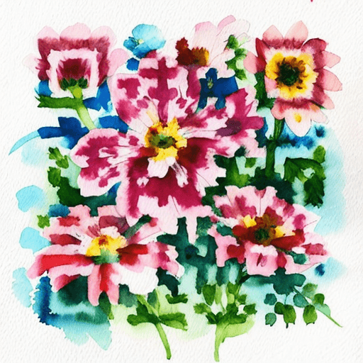 QR artístico de Flores