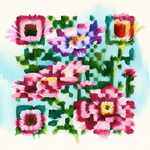 QR artístico de Flores