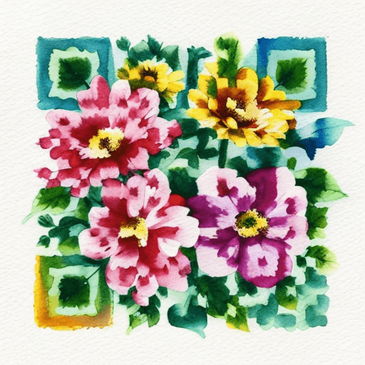 QR artístico de Flores