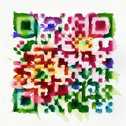 QR artístico de Flores