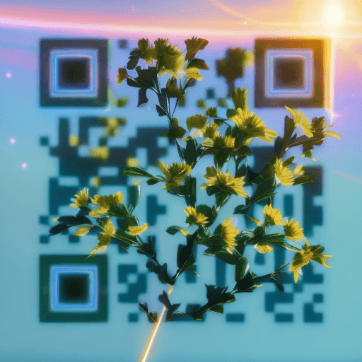 QR artístico de Flores