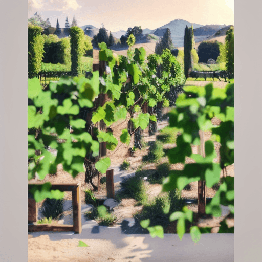 QR artístico de Viñedo — diseño de Naturaleza